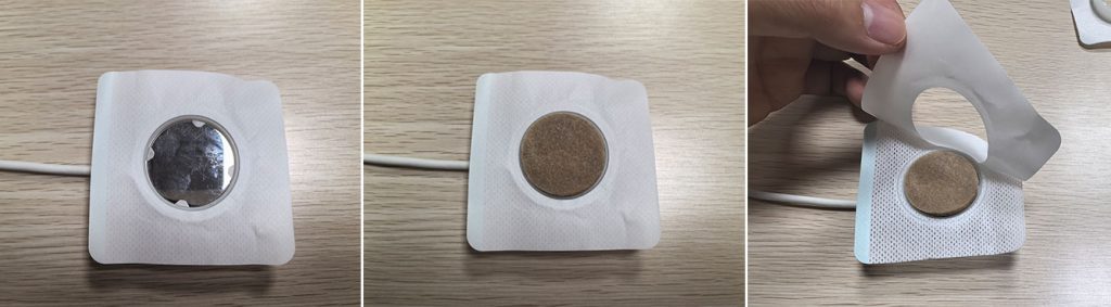 藥物超聲導(dǎo)入儀固定貼與治療頭安裝